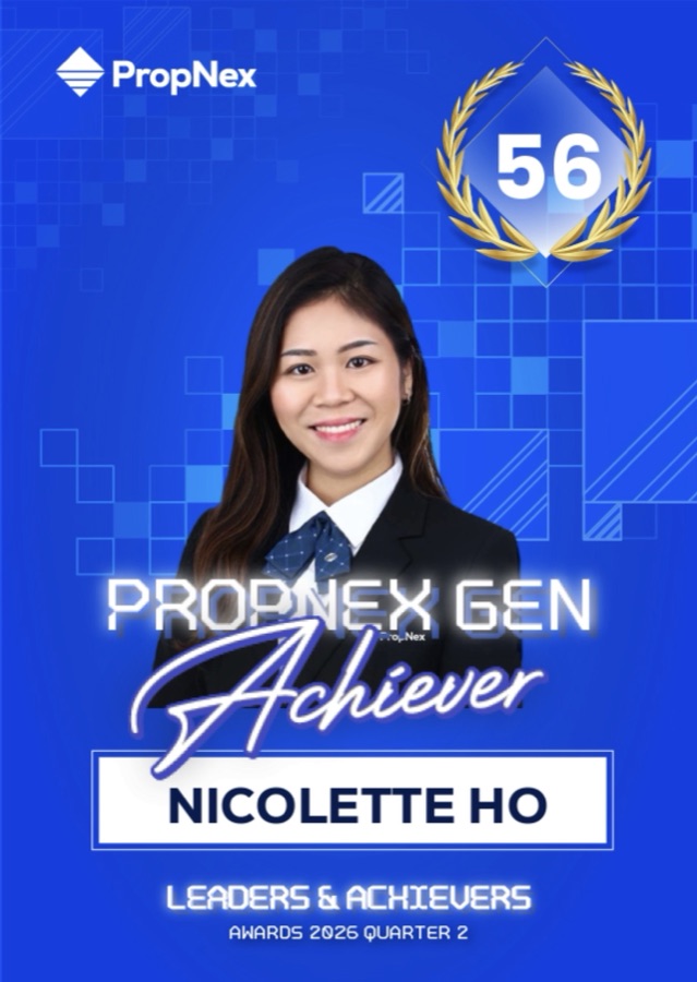PropNex Gen Achiever, Leaders and Achievers Awards, 2nd Quarter 2026