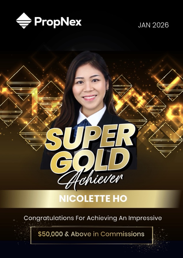 PropNex Super Gold Achiever, January 2026