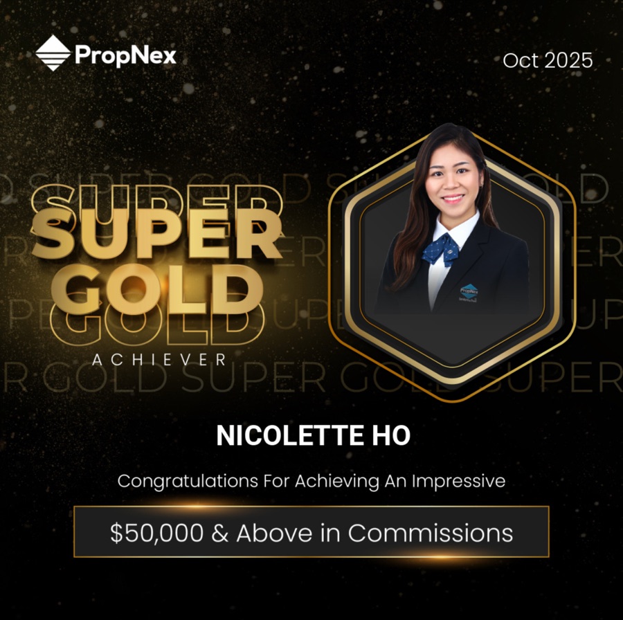 PropNex Super Gold Achiever, October 2025