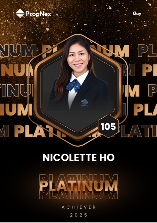 PropNex Platinum Achiever 2025