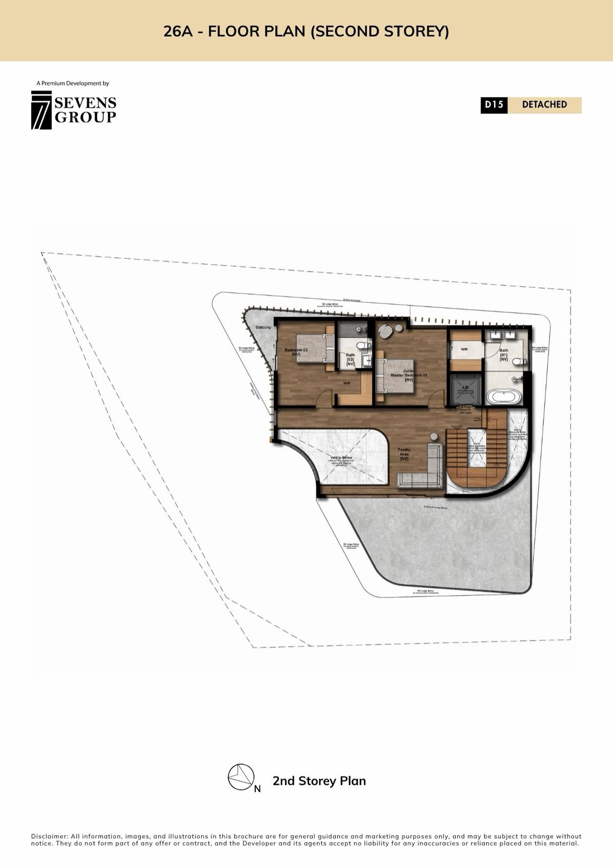 Avant-Garde · 24 Siglap Road floor plan: Second Storey