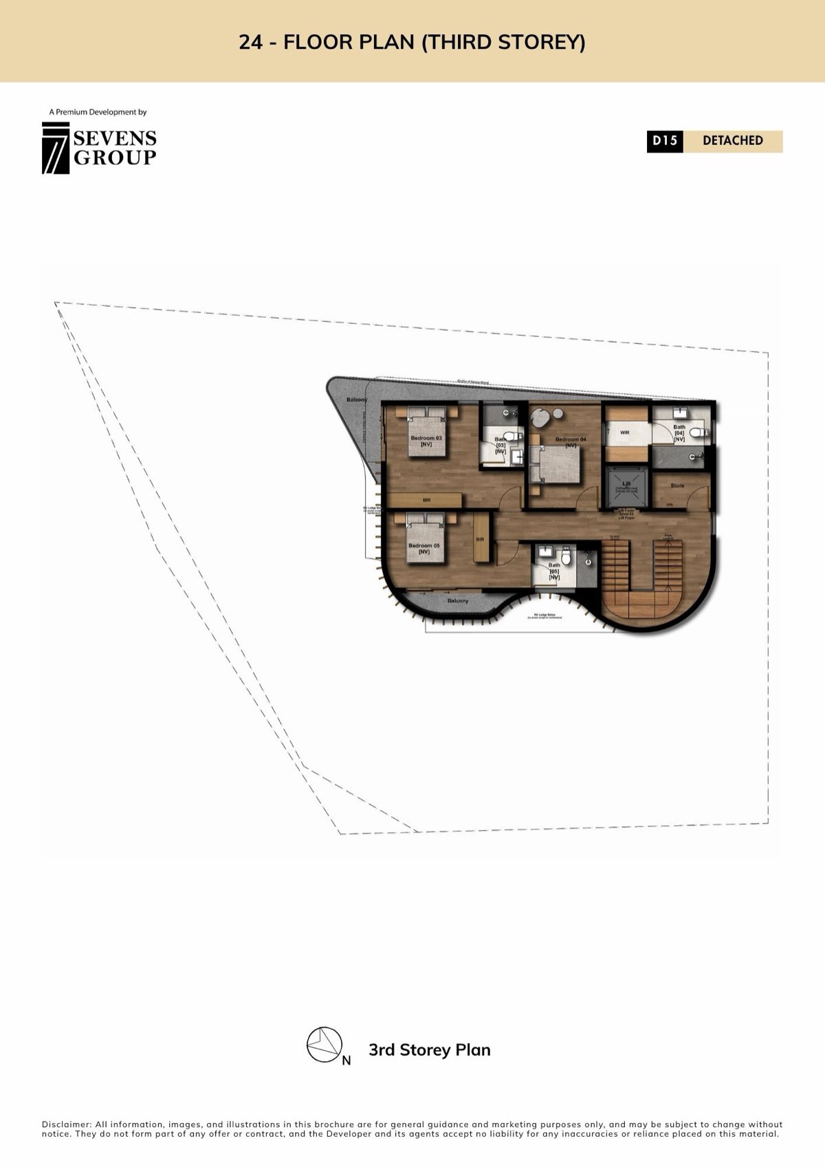 Avant-Garde · 24 Siglap Road floor plan: Third Storey