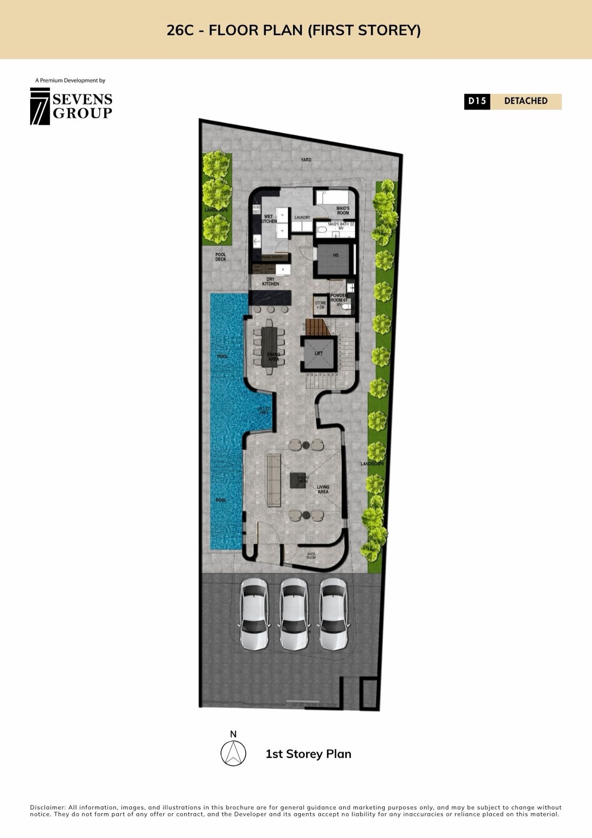 Avant-Garde · 26A & 26C Siglap Road floor plan: 26C · First Storey
