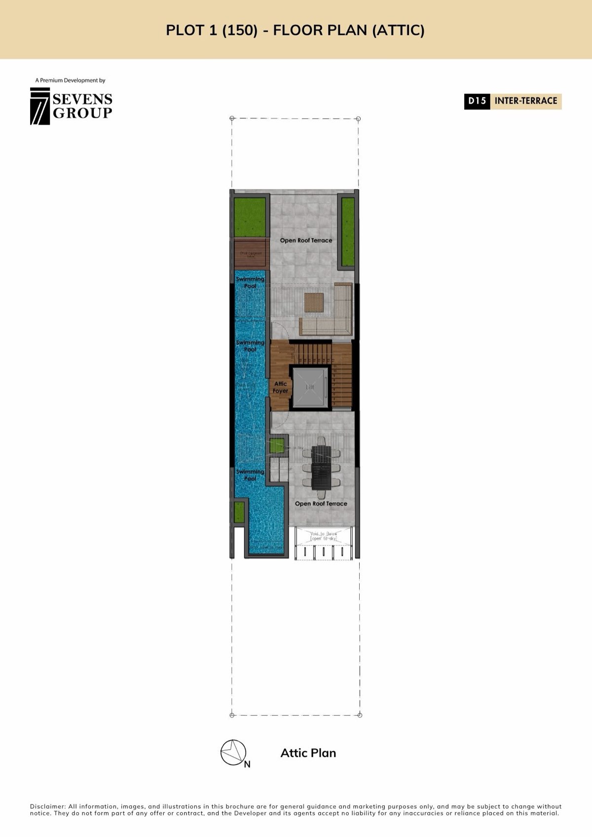 Chevron · 150, 152 & 154 Onan Road floor plan: 150 Onan Road · Attic