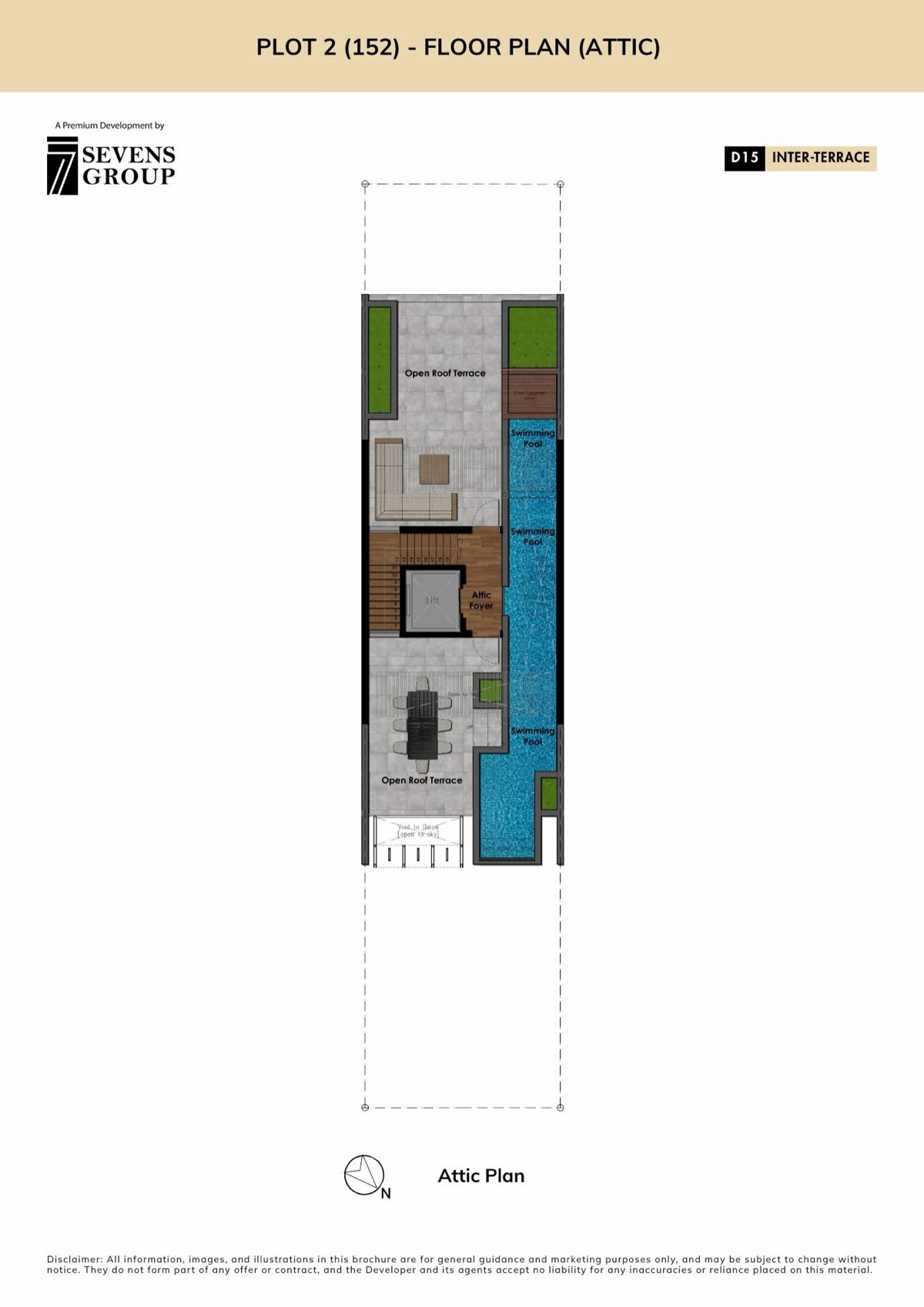 Chevron · 150, 152 & 154 Onan Road floor plan: 152 Onan Road · Attic