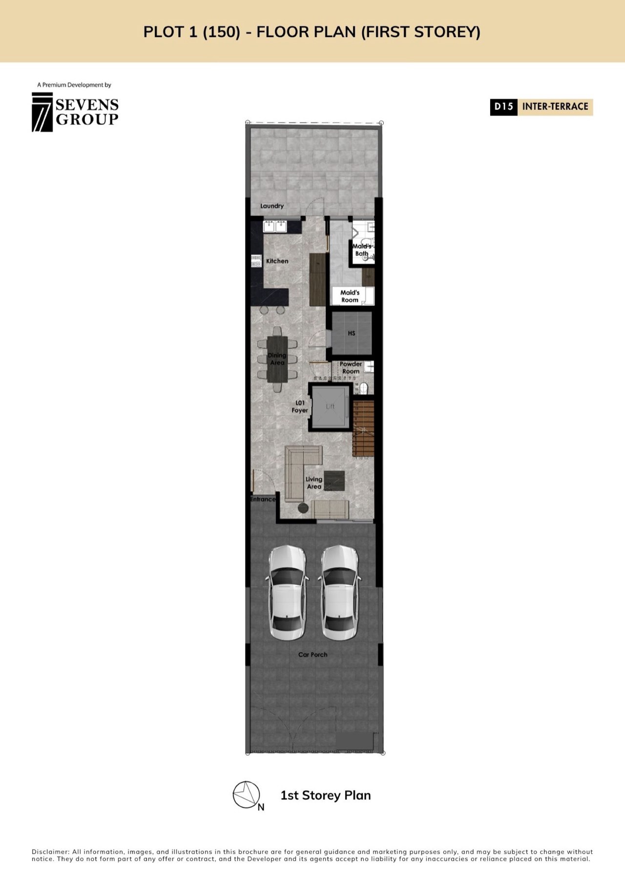 Floorplan of Chevron · 150, 152 & 154 Onan Road