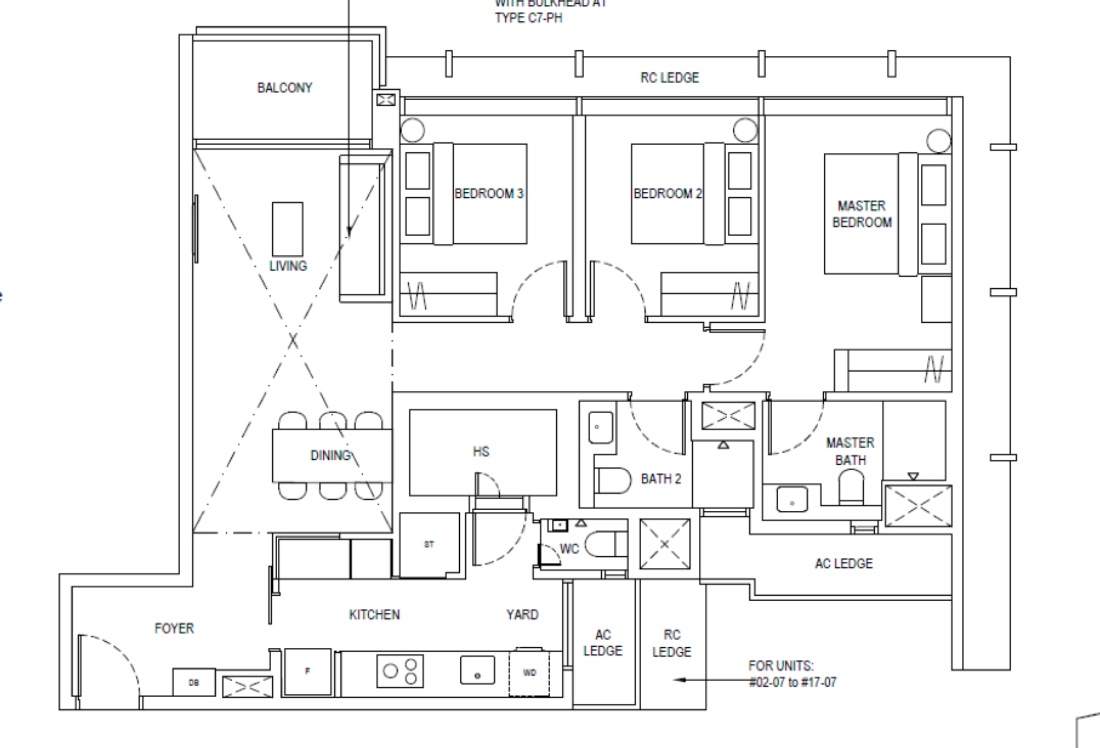 Floorplan of The Continuum