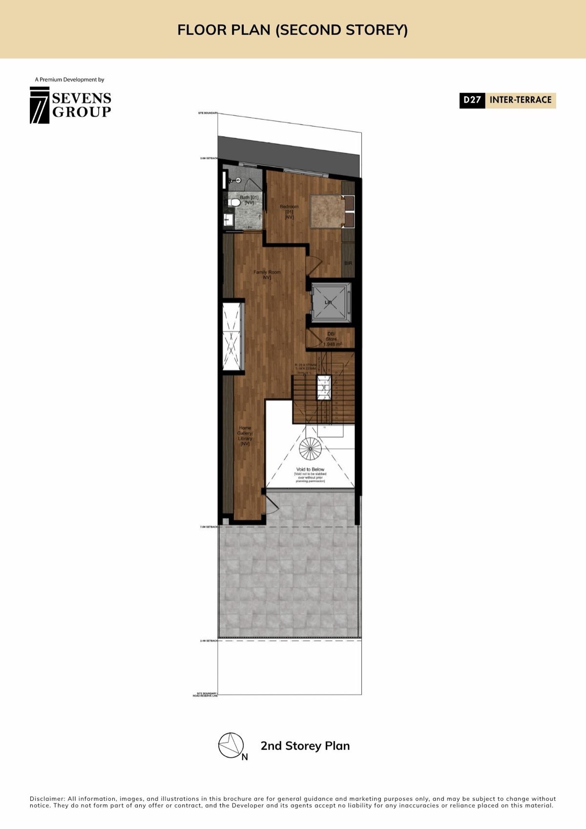 Zen · 23 Jalan Sankam floor plan: Second Storey