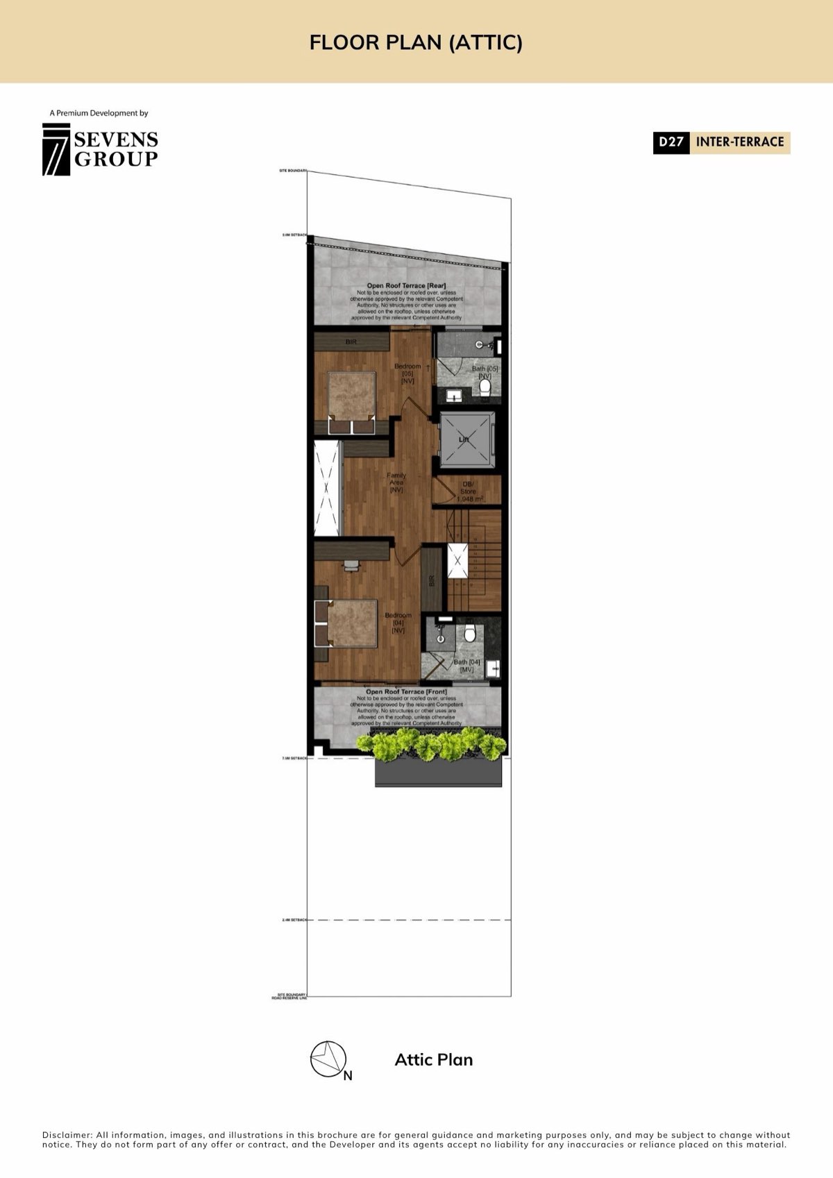 Zen · 23 Jalan Sankam floor plan: Attic